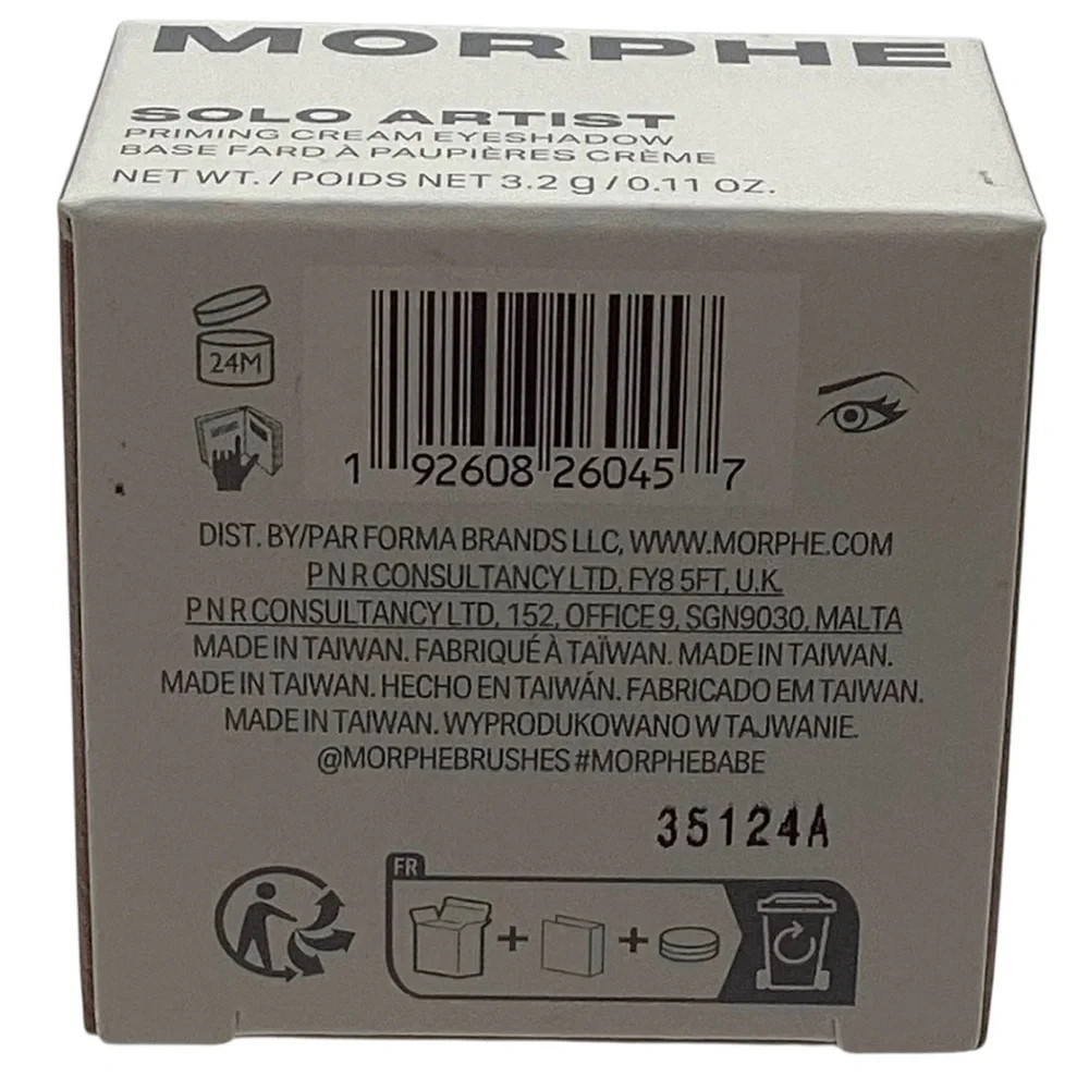Morphe Solo Artist Priming Cream Eyeshadow, Chorus (NWT)